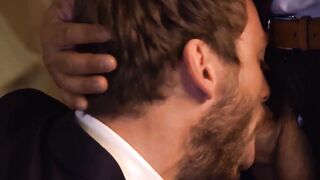 PlayingMen.com - Classy stud sucks dick and spreads asscheeks for anal fuck with deep