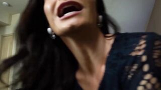 Luscious stepmom Silvia Saige sucks and fucks POV style
