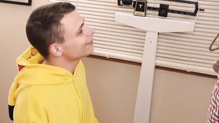 BoysFunSize.com - Doctor raw penetrates twink deeply enjoying his moans in missionary