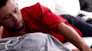 RawNextDoor.com - Mikey Junior's sexually frustrated encounter with naughty Gunner