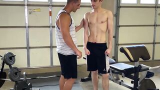 Ripped Jax Thirio filled Jesse Boltons playful lips with his creamy cum Hoe 2