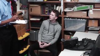 Petite twink Shoplifter Swallows Hard fucker Officers BBC Hoe 2