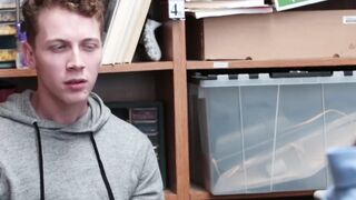 Petite twink Shoplifter Swallows Hard fucker Officers BBC Hoe 2