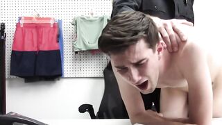 BoyPunish.com - Big cocked guard's toy-assisted raw fuck of crook