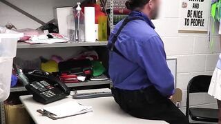 ShopliftersPunished.com - Melanie Marie's deep drilling by officer Jack Vegas