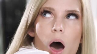 FOOTSIE BABES - Stunning Blonde Candee Licious Gets Her Booty And Bombshell Toes Fuck