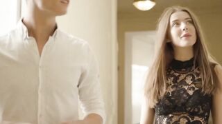 JOYMII - Pretty bimbos Sybil Riding Her Real Estate Agent's Penis To Got The House