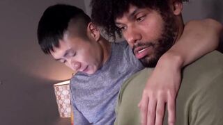 Studying is so boring so instead Hans Raw and black stud Tony Genius bareback