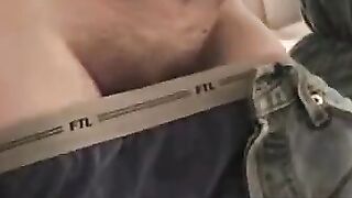 MenWorkinXXX.com - Sexy stud David satisfies himself with solo play at home