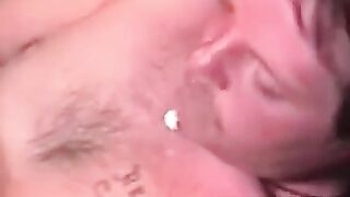 MenWorkinXXX.com - Amateur Darryll masturbates and sucks a massive hard cock