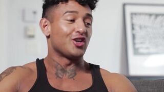 HETEROFLEXIBLE - Str8 Enlisted Military Kenzo Alvarez & Matthew Ellis Learn To Jerk Off Between Boys