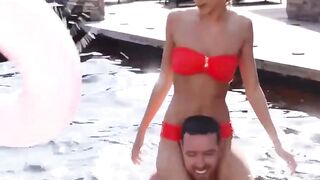 SmallGirlsInPorn.com - Adorable  Fae rides her boyfriend's monster cock