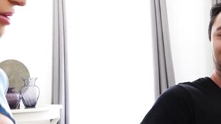 Hung Brad Sterling fucked my huge titties and pinkish vagina until cumshot