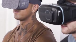See what happens when Kenzo Alvarez and Benjamin Blue watch VR porn together