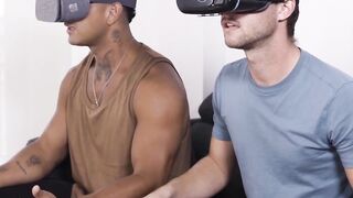 See what happens when Kenzo Alvarez and Benjamin Blue watch VR porn together