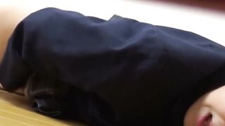 NipponSexTV.com - Kinky Japanese hottie rubs her pussy on hidden cam solo