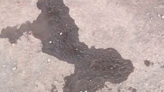 NipponPissTV.com - Japanese schoolgirl filmed peeing herself in public openly