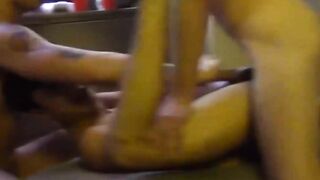 Horny guys party and bareback all night long
