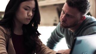 VIRGIN TABOO Tiny Town Women Lulu Chu Gets Freaky While Hearing Roommate Raw & Kinky With Slimthick Vic