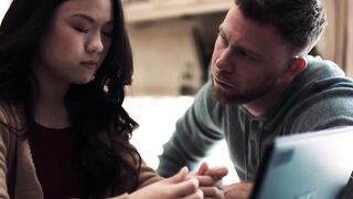 VIRGIN TABOO Tiny Town Women Lulu Chu Gets Freaky While Hearing Roommate Raw & Kinky With Slimthick Vic