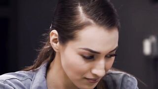 VIRGIN TABOO Secretary Bella Rolland Desperately Wants A "Super" Reason To Become Her Boss's Girlfriend