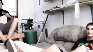 Str8Thugs.com - Twinks Lex and Daniel Delong's living room masturbation encounter