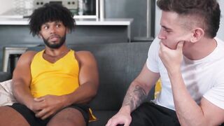HETEROFLEXIBLE - Heterosexual Stud Tony Genius Practices Anal Sex On Tight Buddy Trevor Brooks