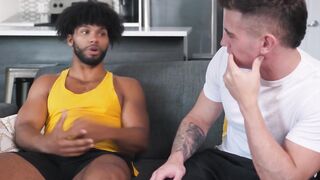 HETEROFLEXIBLE - Heterosexual Stud Tony Genius Practices Anal Sex On Tight Buddy Trevor Brooks