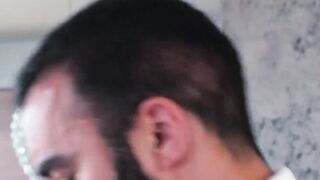 PlayingMen.com - Classy stud blindfolded before throat fuck and drilling in passionat