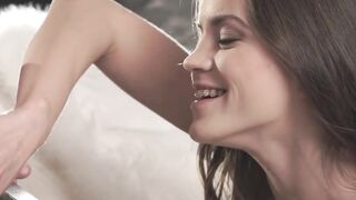 21 NATURALS - Dark Haired Evelina Darling Loves Getting A Rough Dick Shoved Into Her Soak Snatch