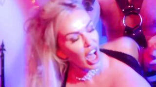 Long breasted blonde sub fucking