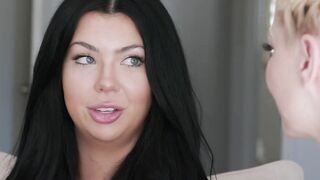 GIRLSWAY - Conflicted Dyke Holly Day Seeks Answers From Caring milf Serene Siren