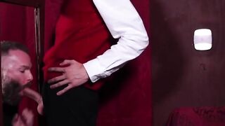 FatherXXX.com - Horny priest pranked into giving a blowjob by churchmate