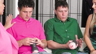 Stepsons Robby Echo and Rion King got their wet dreams come true