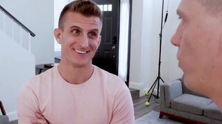 An art project turns into an all out orgy with stepmoms Demi Nova and Lory Lace