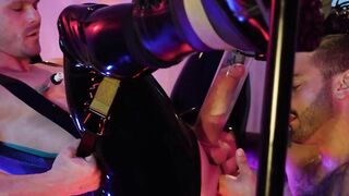 Submissive Devin Franco fingered by hunk dom Drew Valentino