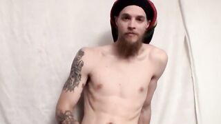 Str8Thugs.com - Straight punk York Reid's session working out a big messy cum load