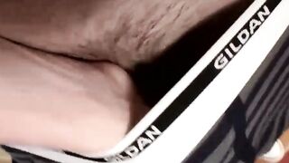 Str8Thugs.com - Straight thug Sean Johansen's big dick wanking session in solo play