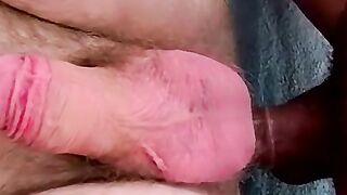 Good looking jock smashes ass of his buddy and cum sprays