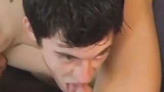 Inked twink Jesse Jacobs seduced his lover before mutual BJ
