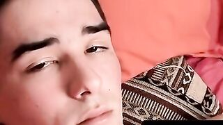 ToesXXX.com - Twink's foot display and solo cum play