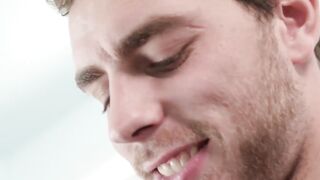 NextDoorXXX.com - Handsome hairy jock got his tight ass smashed hard and fast by a mu