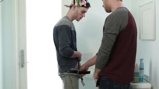 NextDoorXXX.com - Handsome hairy jock got his tight ass smashed hard and fast by a mu