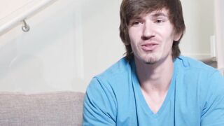 NextDoorXXX.com - Solo jock Tyler Kodiak beats his own man meat in a hot jerk off