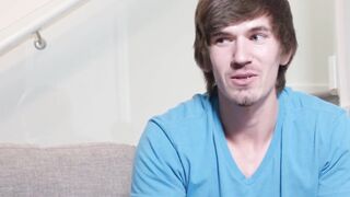 NextDoorXXX.com - Solo jock Tyler Kodiak beats his own man meat in a hot jerk off