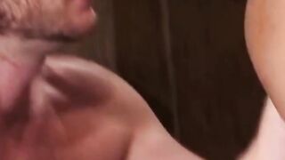 InfernoDungeon.com - Fisting and mutual jerk-off session for a man's ultimate pleasur