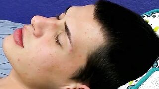 RawTwinkys.com - Ginger twink and his lover have freaky fuck session in bed with lust