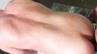 HotFamilyPorn.com - Shower fuck with step son Amone Bane and my boner