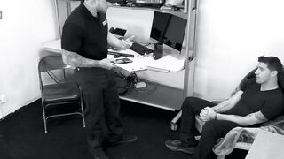 Delinquent perp Ty Roderick intensely drills blonde guard to get away from his charge Hoe 2