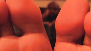 MaleFeetXXX.com - Bearded Dallas flaunts his perfect warm feet while engrossed in a h